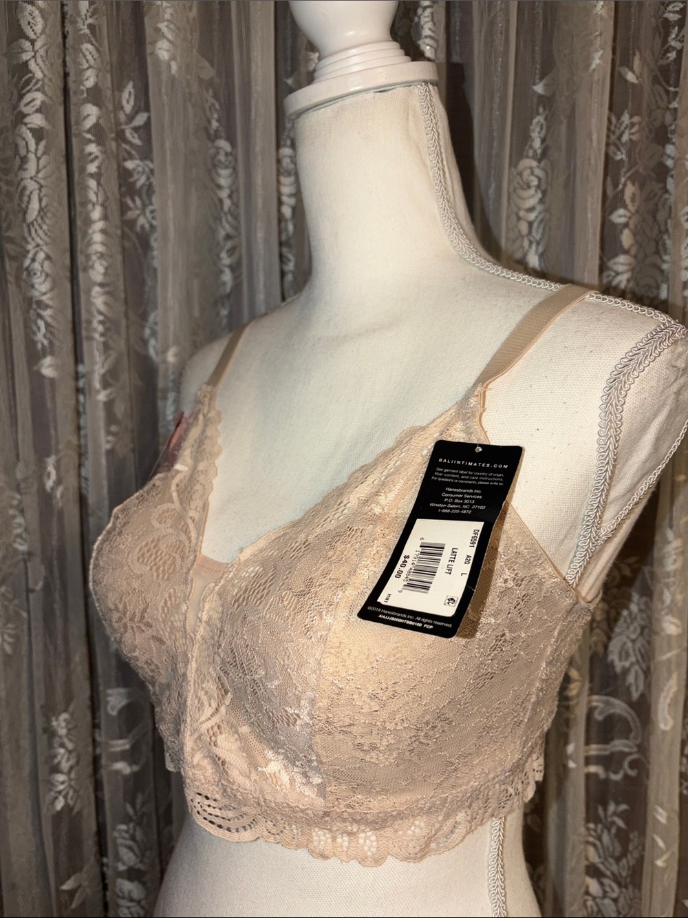 NWT Bali Lace Bralette - Picture 3 of 5